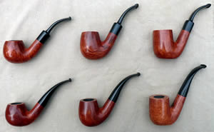 Three shapes in smooth Taper or Saddle mouthpiece
